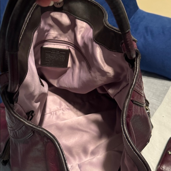 Coach Cambridge Plum large bag and wallet. - Picture 5 of 9